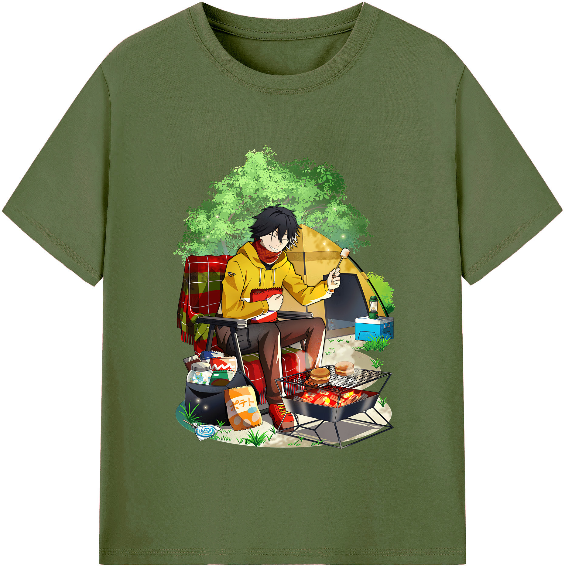 （画像用） 文豪ストレイドッグス Bungo Stray Dogs 綿100％半袖Tシャツ（フロントプリント）